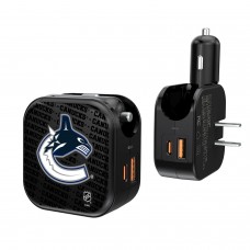 Блок питания Vancouver Canucks Team Logo Dual Port USB