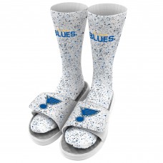 Носки и шлепки St. Louis Blues ISlide Speckle - White