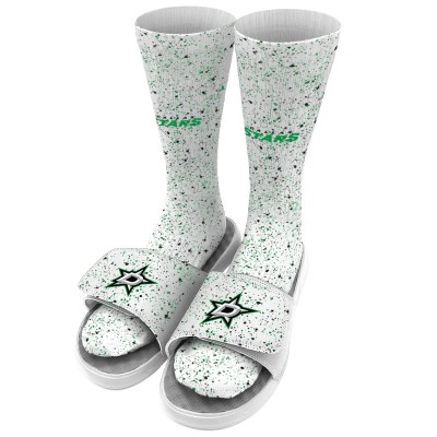 Носки и тапочки Dallas Stars ISlide Youth Speckle - White