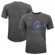 Футболка Colorado Avalanche Youth 2022 Stanley Cup Champions Tri-Blend - Heathered Gray