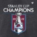 Футболка Colorado Avalanche 2022 Stanley Cup Champions Locker Room - Heathered Charcoal