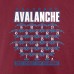 Футболка Colorado Avalanche 2022 Stanley Cup Champions Jersey Roster - Burgundy