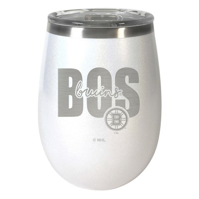 Boston Bruins 10oz. Opal Wine Tumbler