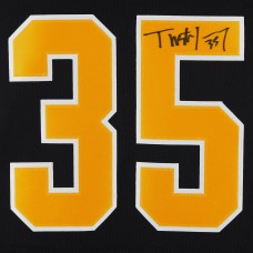 Autographed Pittsburgh Penguins Tristan Jarry Fanatics Authentic Black Alternate adidas Authentic Jersey Autographed Pittsburgh Penguins Tristan Jarry Fanatics Authentic Black Alternate adidas Authentic Jersey