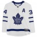Игровая джерси Autographed Toronto Maple Leafs Auston Matthews Fanatics Authentic White Fanatics Breakaway