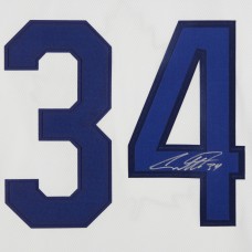 Игровая джерси Autographed Toronto Maple Leafs Auston Matthews Fanatics Authentic White Fanatics Breakaway