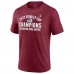 Футболка Colorado Avalanche 2022 Stanley Cup Champions Slap Shot Tri-Blend - Burgundy