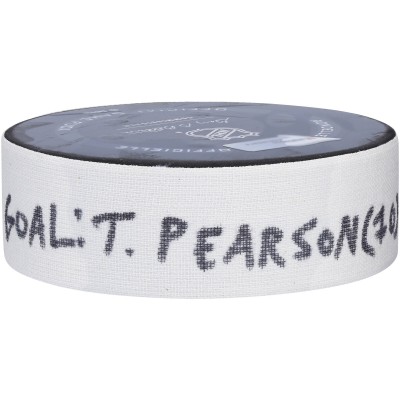 Шайба с автографом Tanner Pearson Vancouver Canucks Fanatics Authentic Game-Used Goal from February 27, 2022 vs. New York Rangers