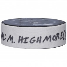 Шайба с автографом Matthew Highmore Vancouver Canucks Fanatics Authentic Game-Used Goal from February 27, 2022 vs. New York Rangers Шайба с автографом Matthew Highmore Vancouver Canucks Fanatics Authentic Game-Used Goal from February 27, 2022 vs. New York Rangers