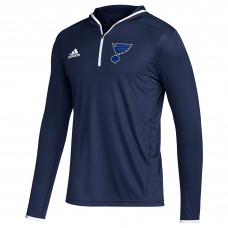 Кофта на короткой молнии St. Louis Blues adidas Team - Navy