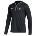 Кофта на короткой молнии Philadelphia Flyers adidas Team - Black