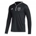 Футболка с длинным рукавом с капюшоном Los Angeles Kings adidas Team - Black