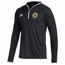 Кофта на короткой молнии Boston Bruins adidas Team - Black