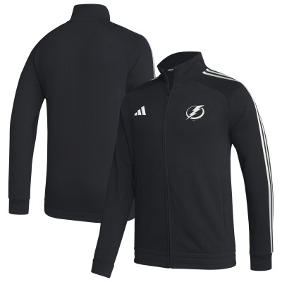 Кофта на молнии Tampa Bay Lightning adidas Raglan Full-Zip - Black