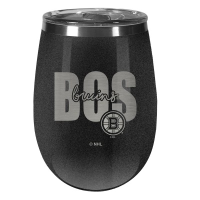 Boston Bruins 10oz. Onyx Wine Tumbler