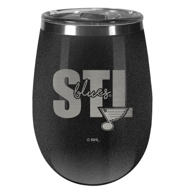 St. Louis Blues 10oz. Onyx Wine Tumbler