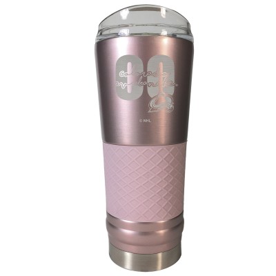 Colorado Avalanche 24oz. Draft Rose Gold Tumbler