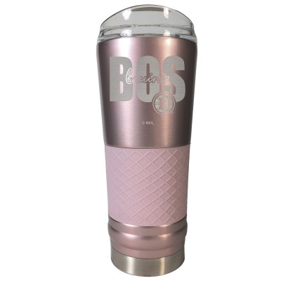 Boston Bruins 24oz. Draft Rose Gold Tumbler