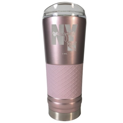 New York Rangers 24oz. Draft Rose Gold Tumbler