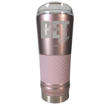 Detroit Red Wings 24oz. Draft Rose Gold Tumbler
