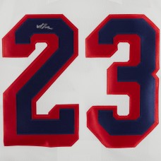 Игровая джерси Autographed New York Rangers Adam Fox Fanatics Authentic White adidas Authentic