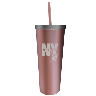 Стакан New York Rangers 18oz. Skinny Rose Gold