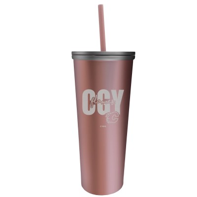 Стакан Calgary Flames 18oz. Skinny Rose Gold