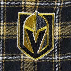 Vegas Golden Knights Concepts Sport Badge T-Shirt & Pants Sleep Set - Black/Gold