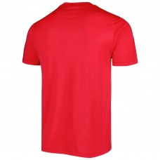 Washington Capitals Concepts Sport Badge T-Shirt & Pants Sleep Set - Red/Navy