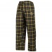 Пижамные брюки Vegas Golden Knights Concepts Sport Ledger Flannel - Black/Gold