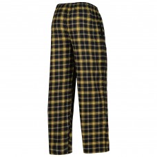 Vegas Golden Knights Concepts Sport Ledger Flannel Sleep Pants - Black/Gold