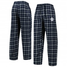 Пижамные брюки Toronto Maple Leafs Concepts Sport Ledger Flannel - Navy/Gray