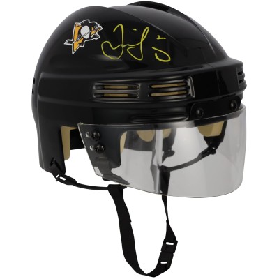 Шлем с автографом Jaromir Jagr Pittsburgh Penguins Fanatics Authentic Black Mini