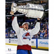 Unsigned Colorado Avalanche Nicolas Aube-Kubel Fanatics Authentic 2022 Stanley Cup Champions Raising Cup Photograph