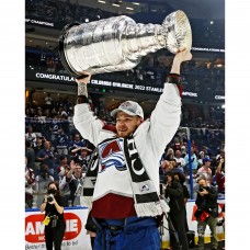 Unsigned Colorado Avalanche Valeri Nichushkin Fanatics Authentic 2022 Stanley Cup Champions Raising Cup Photograph