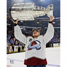 Unsigned Colorado Avalanche Cale Makar Fanatics Authentic 2022 Stanley Cup Champions Raising Cup Photograph
