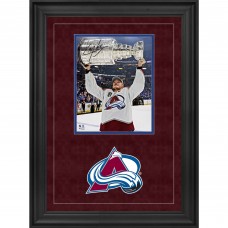 Autographed Colorado Avalanche Cale Makar Fanatics Authentic Deluxe Framed 2022 Stanley Cup Champions 8 x 10 Raising Cup Photograph