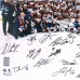 Autographed Colorado Avalanche Fanatics Authentic Deluxe Framed 2022 Stanley Cup Champions 16 x 20 Team Photograph with Multiple Signatures