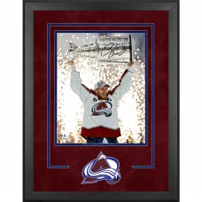 Autographed Colorado Avalanche Gabriel Landeskog Fanatics Authentic Deluxe Framed 2022 Stanley Cup Champions 16 x 20 Raising Cup Photograph Autographed Colorado Avalanche Gabriel Landeskog Fanatics Authentic Deluxe Framed 2022 Stanley Cup Champions 16 x 20 Raising Cup Photograph