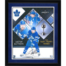 Фото с автографом Auston Matthews Toronto Maple Leafs Fanatics Authentic 16 x 20 2022 Hart Trophy Winner Stylized Фото с автографом Auston Matthews Toronto Maple Leafs Fanatics Authentic 16 x 20 2022 Hart Trophy Winner Stylized