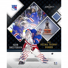 Unsigned New York Rangers Igor Shesterkin Fanatics Authentic 2022 Vezina Trophy Winner Photograph