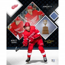 Unsigned Detroit Red Wings Moritz Seider Fanatics Authentic 2022 Calder Trophy Winner Photograph Unsigned Detroit Red Wings Moritz Seider Fanatics Authentic 2022 Calder Trophy Winner Photograph