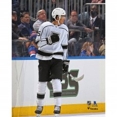 Unsigned Los Angeles Kings Quinton Byfield Fanatics Authentic Celebrates After Scoring First NHL Goal Photograph