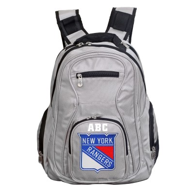 Рюкзак New York Rangers MOJO Personalized Premium - Gray