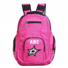 Dallas Stars MOJO Personalized Premium Laptop Backpack - Pink