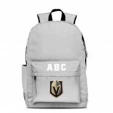 Vegas Golden Knights MOJO Personalized Campus Laptop Backpack - Gray