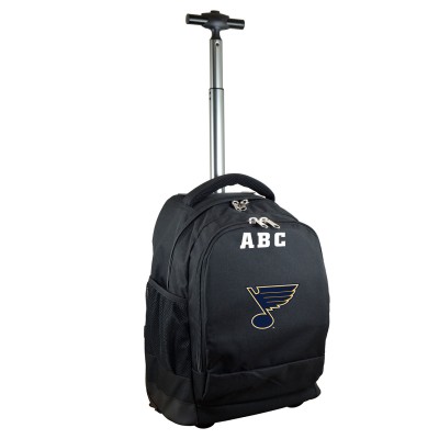 Рюкзак на колесах St. Louis Blues MOJO 19 Personalized Premium - Black