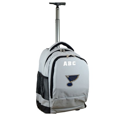 Рюкзак на колесах St. Louis Blues MOJO 19 Personalized Premium - Gray