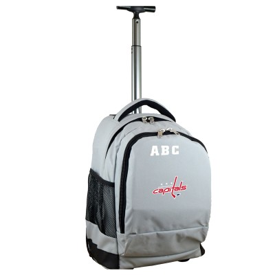 Рюкзак на колесах Washington Capitals MOJO 19 Personalized Premium - Gray