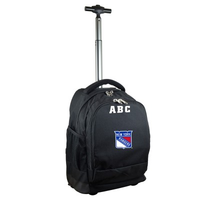 Рюкзак на колесах New York Rangers MOJO 19 Personalized Premium - Black